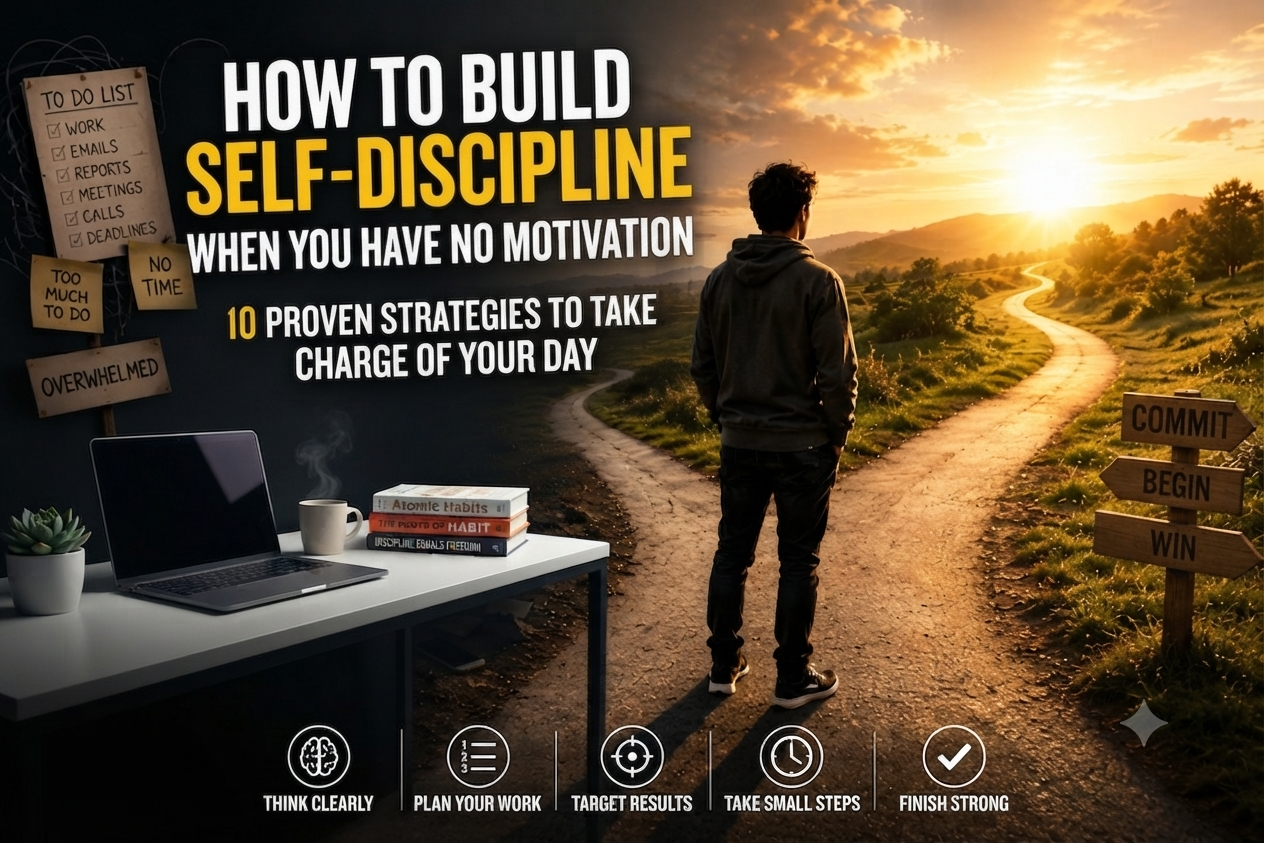 how to build self discipline when you have no motivation