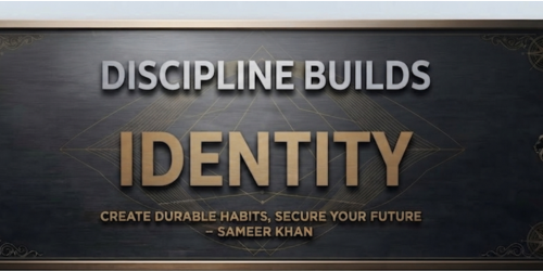 Discipline Builds Identity
